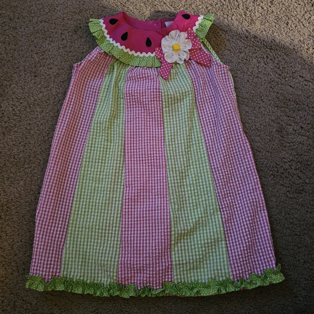 Emily Rose Size 5 Vintage Watermelon Sundress